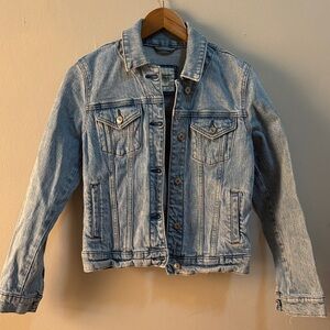 Abercrombie & Fitch Light Blue Denim Jacket